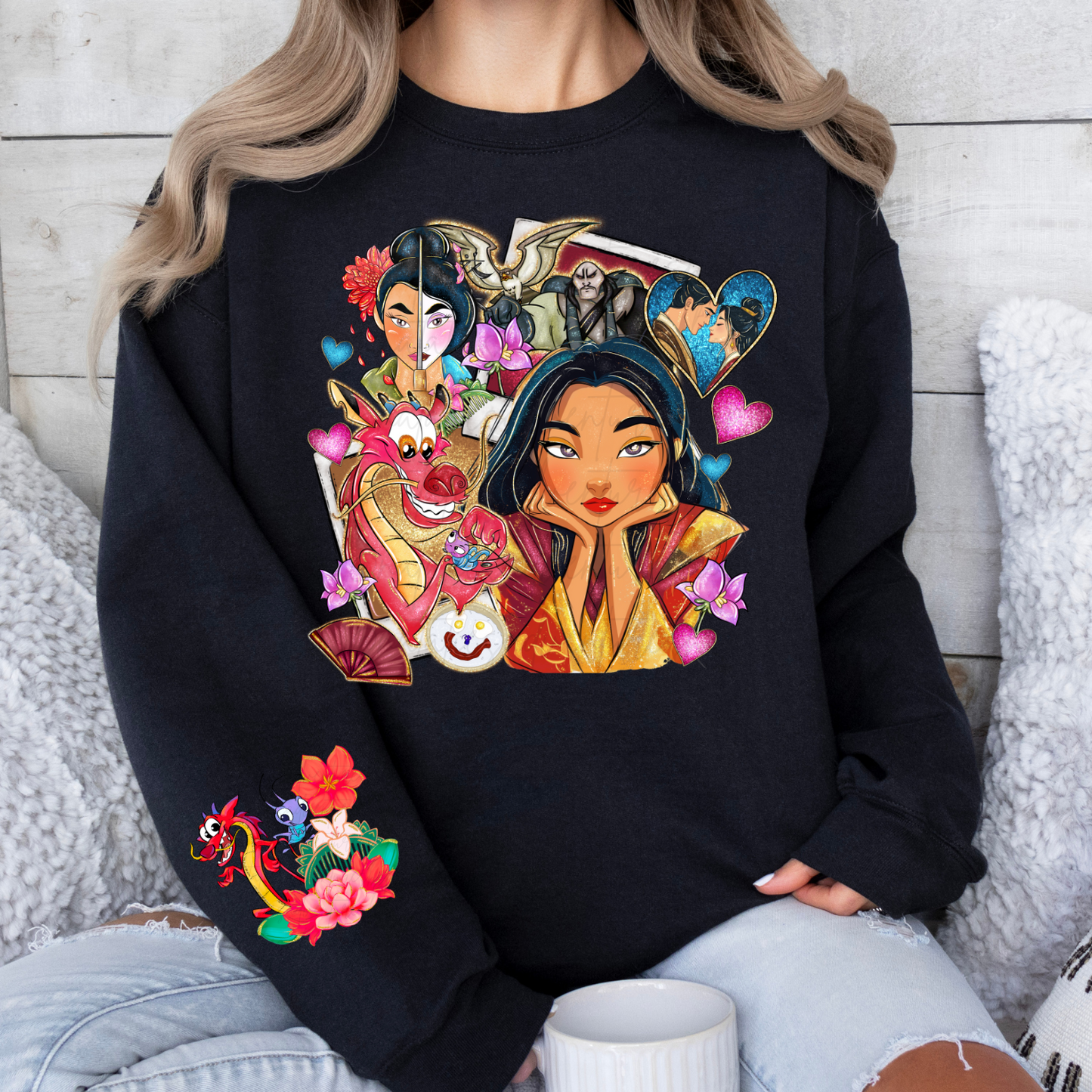 *Pre-Order* Loyal, Brave, True Princess Cartoon Crewneck