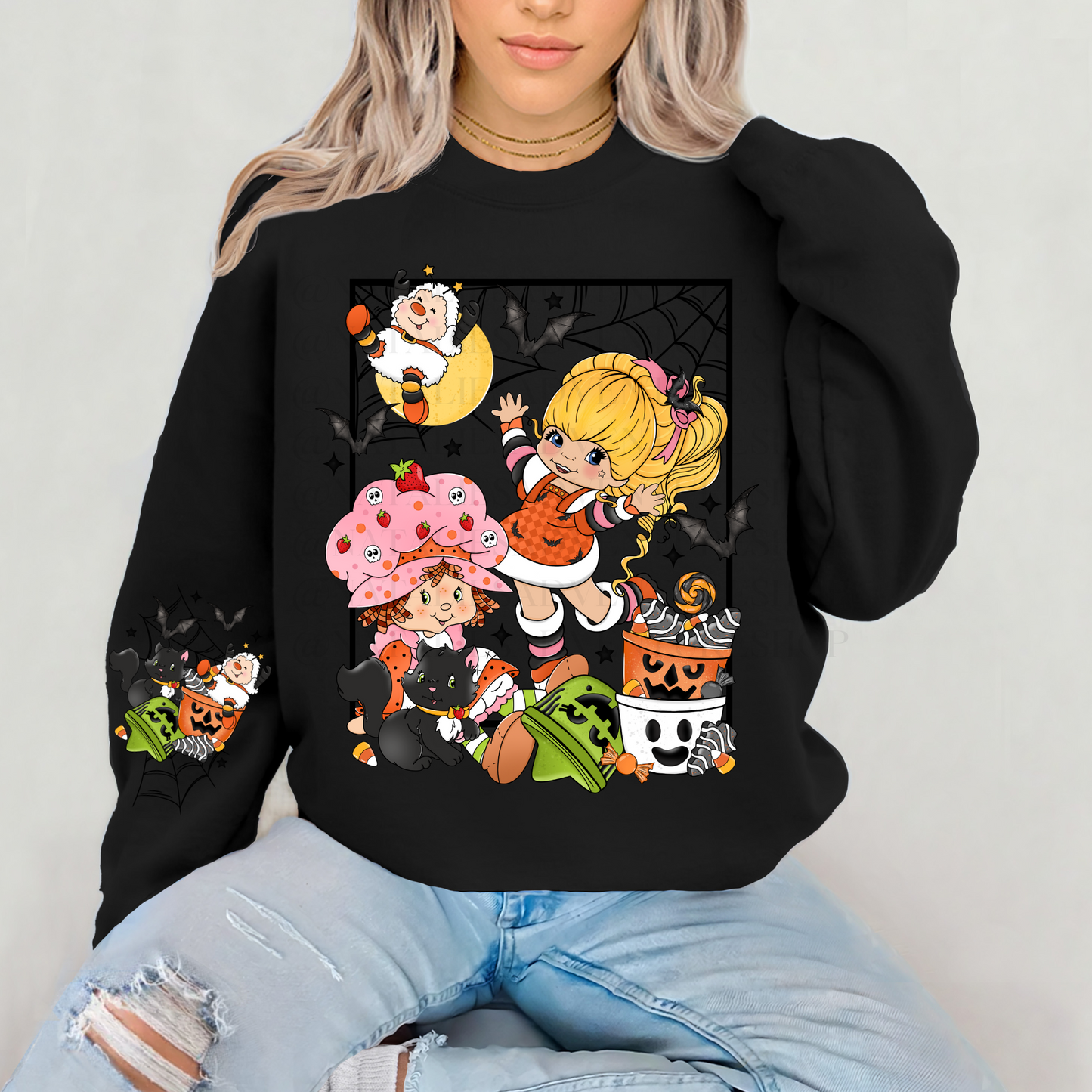 *Pre-Order* Strawberry Brite Halloween Crewneck