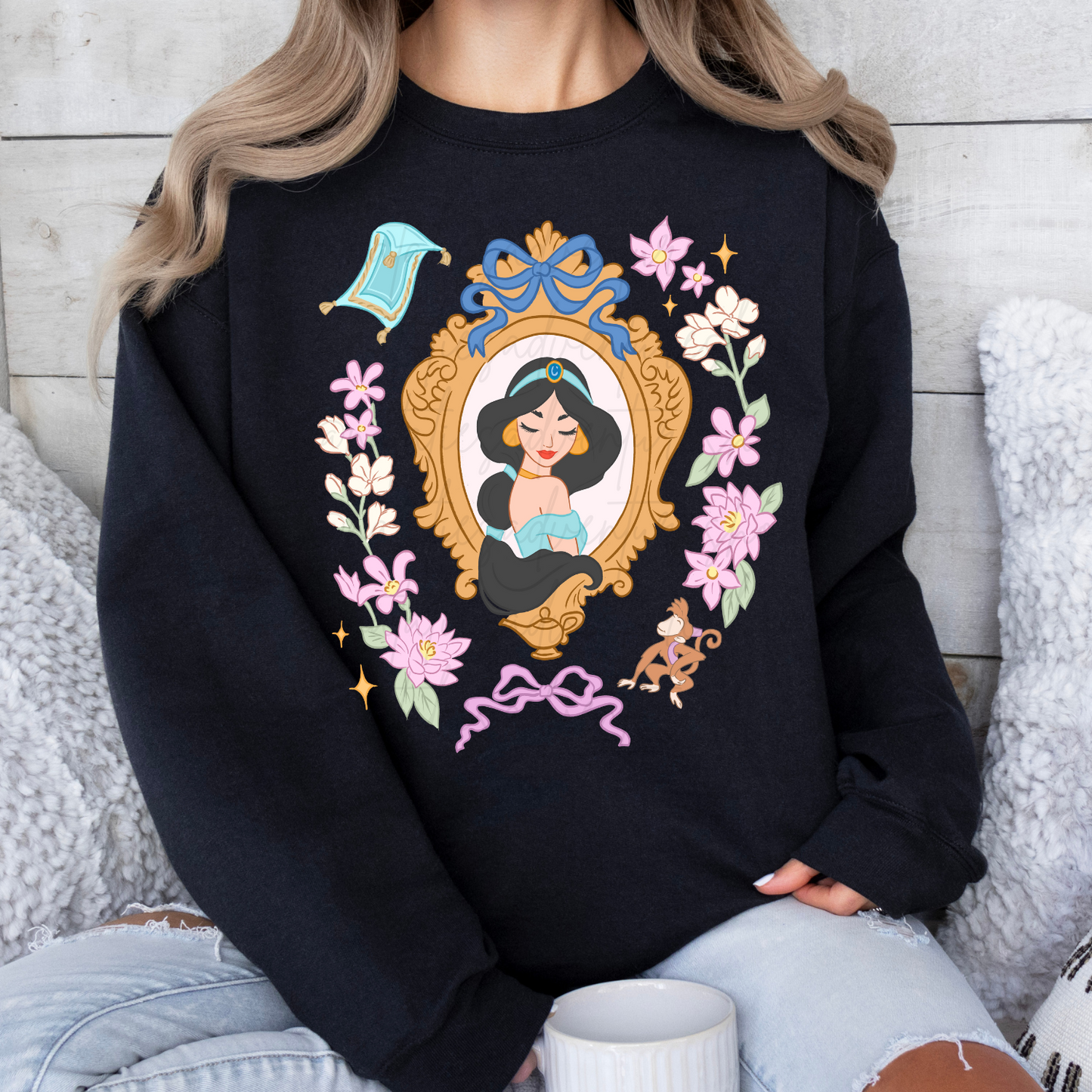 *Pre-Order* Jas Portrait Princess Crewneck