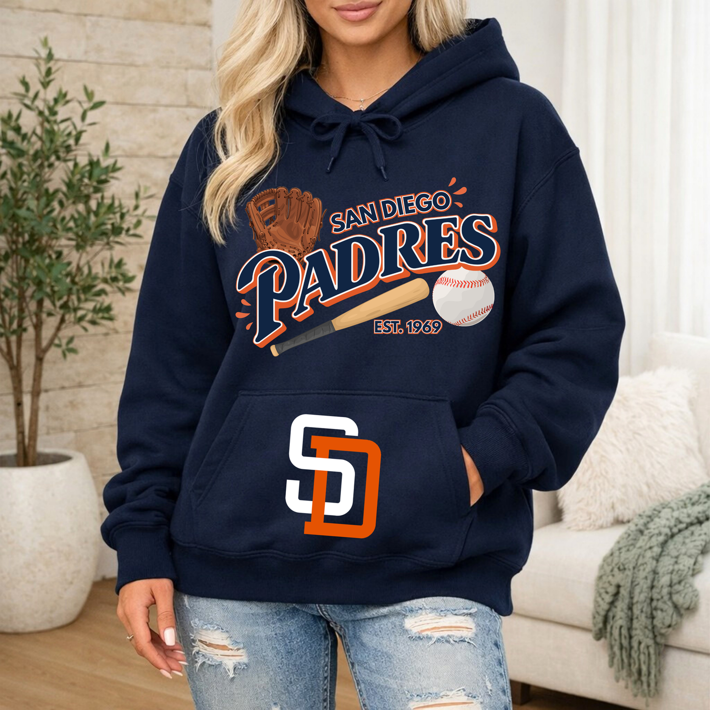*Pre-Order* Retro SDP Hoodie/Crewneck