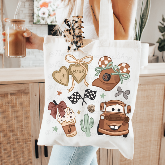 *Pre-Order* Coquette Mater Canvas Tote Bag