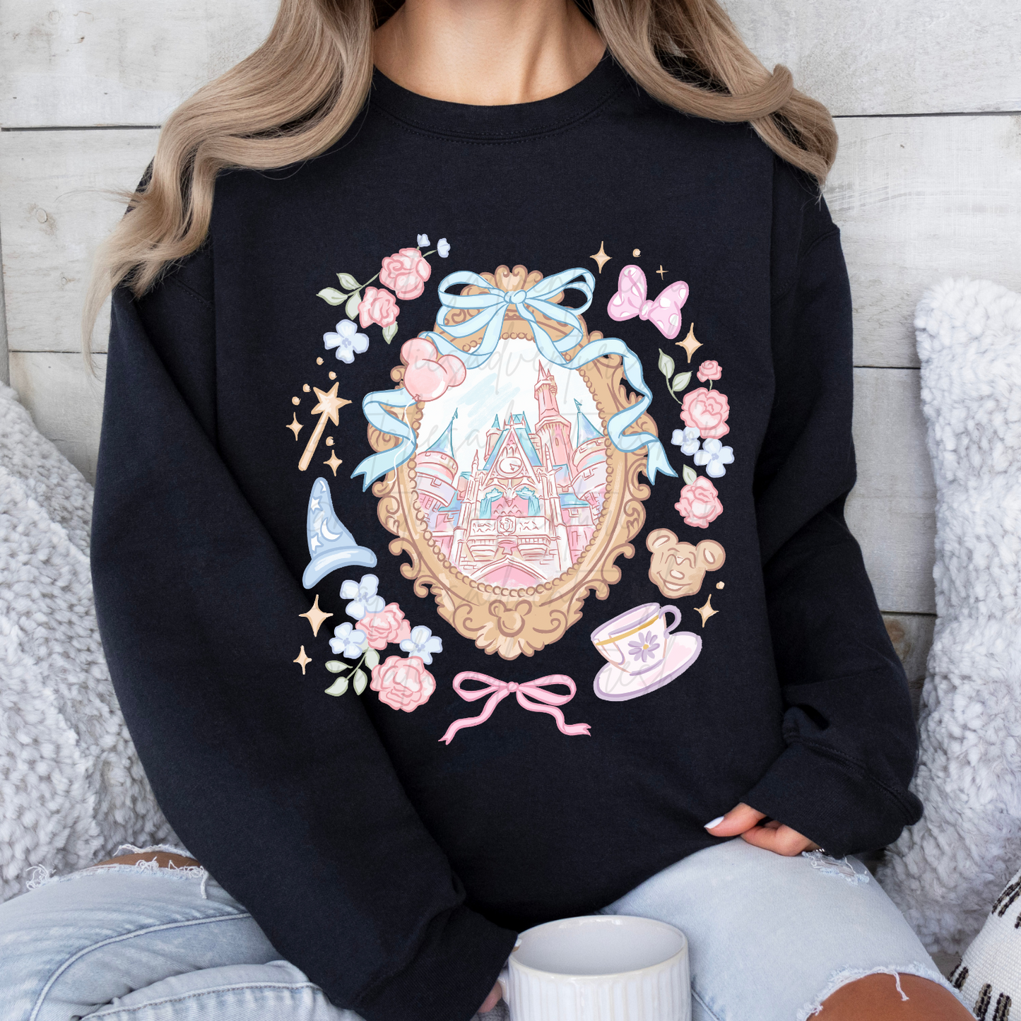 *Pre-Order* Castle Magic Cartoon Crewneck