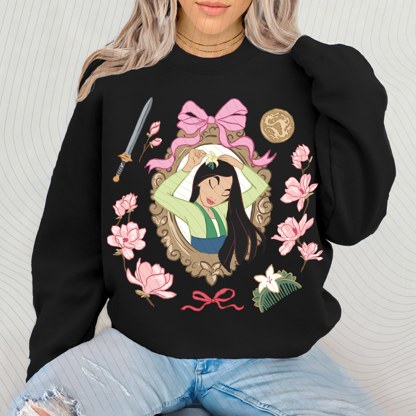*Pre-Order* Fa Mula Frame Princess Crewneck