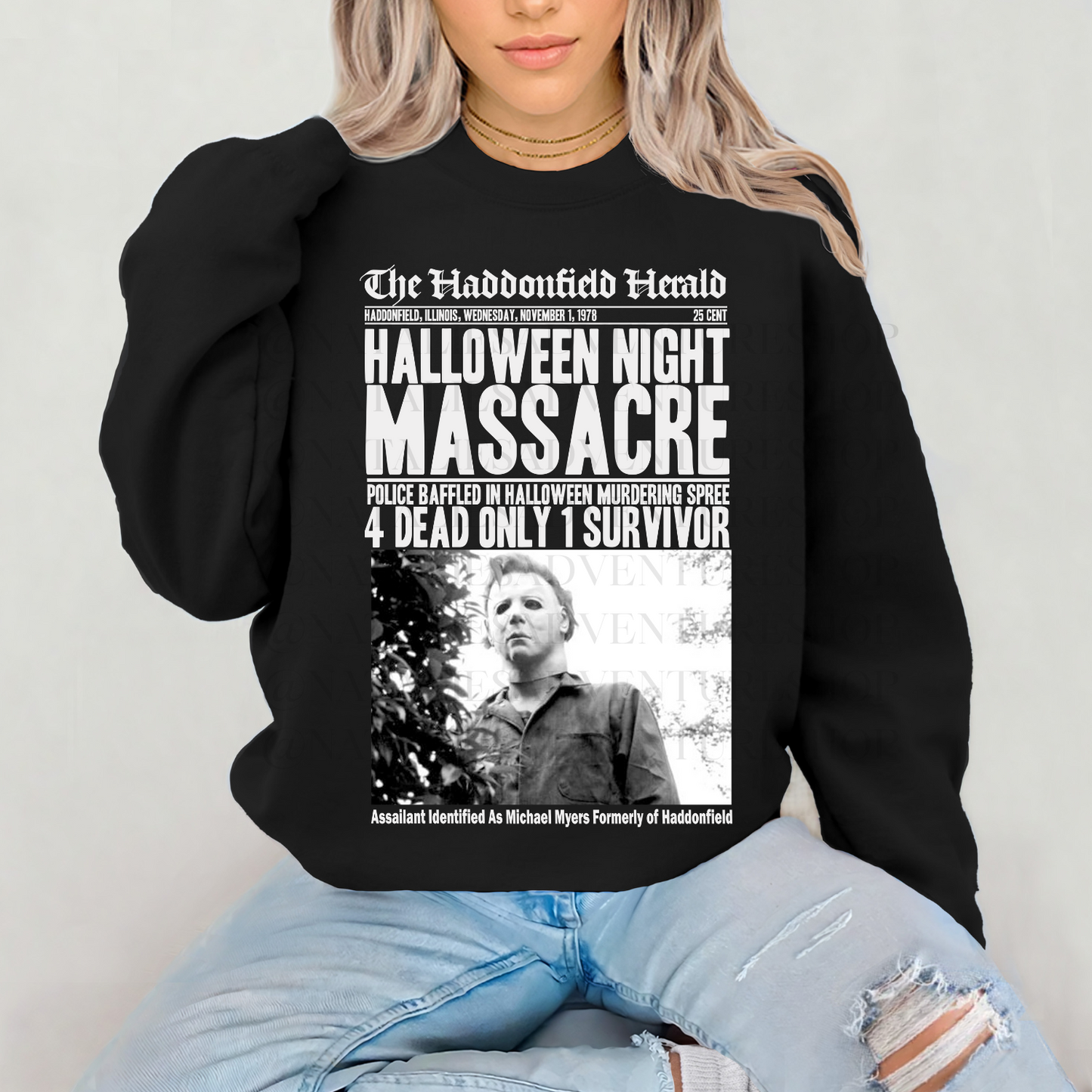 *Pre-Order* Haddonfield  Crewneck
