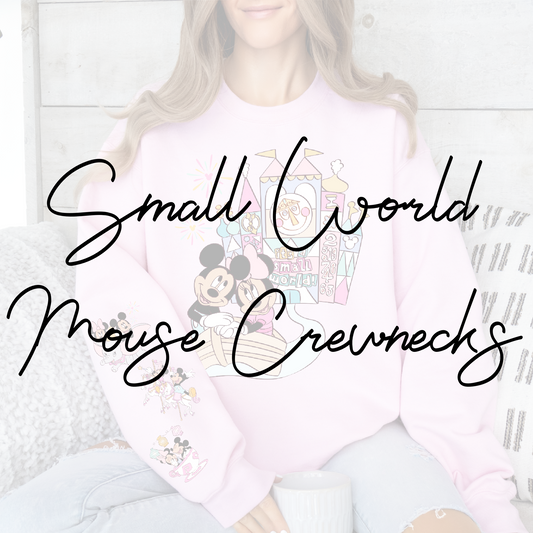 *Pre-Order* Small World Mouse Crewneck