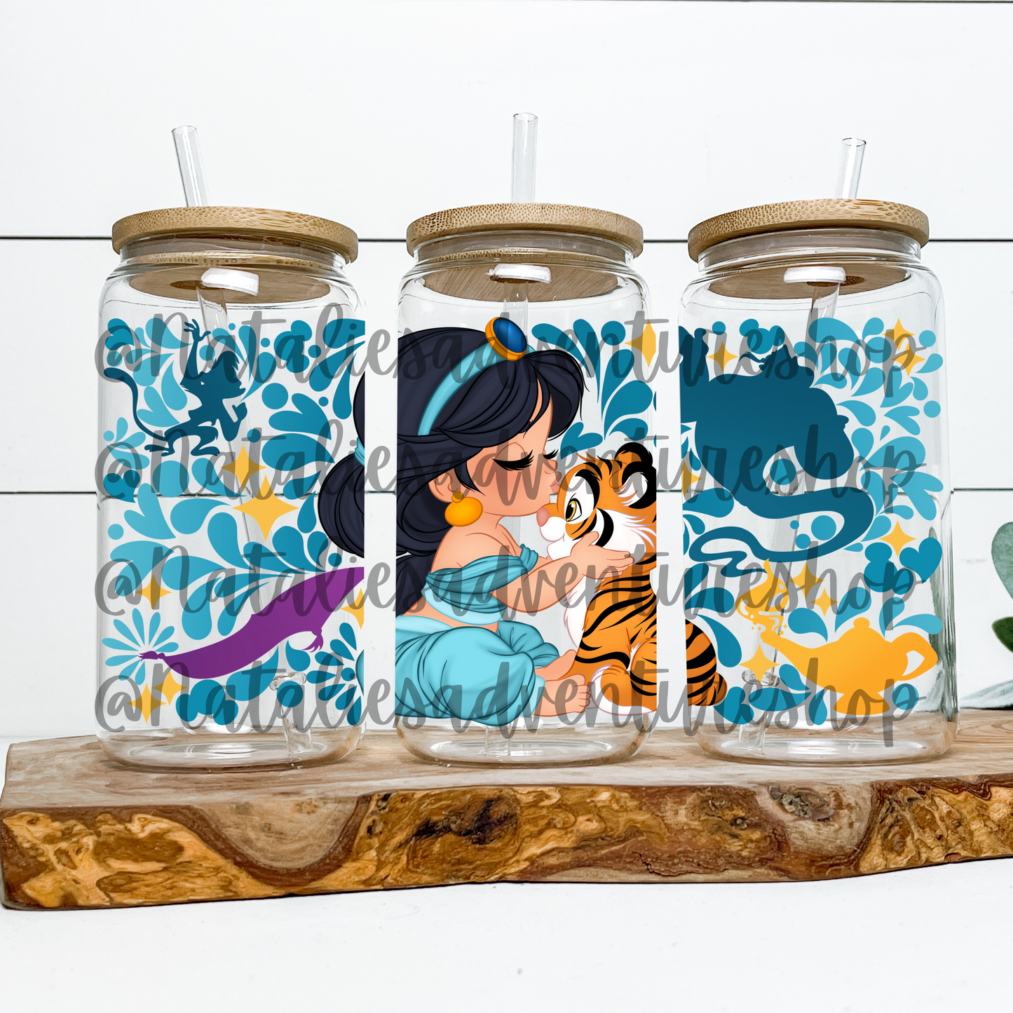 *Pre-Order* Baby Jasmine 16oz Glass Can