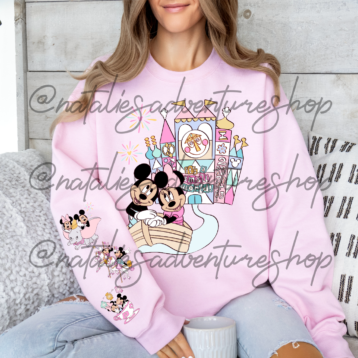 *Pre-Order* Small World Mouse Crewneck