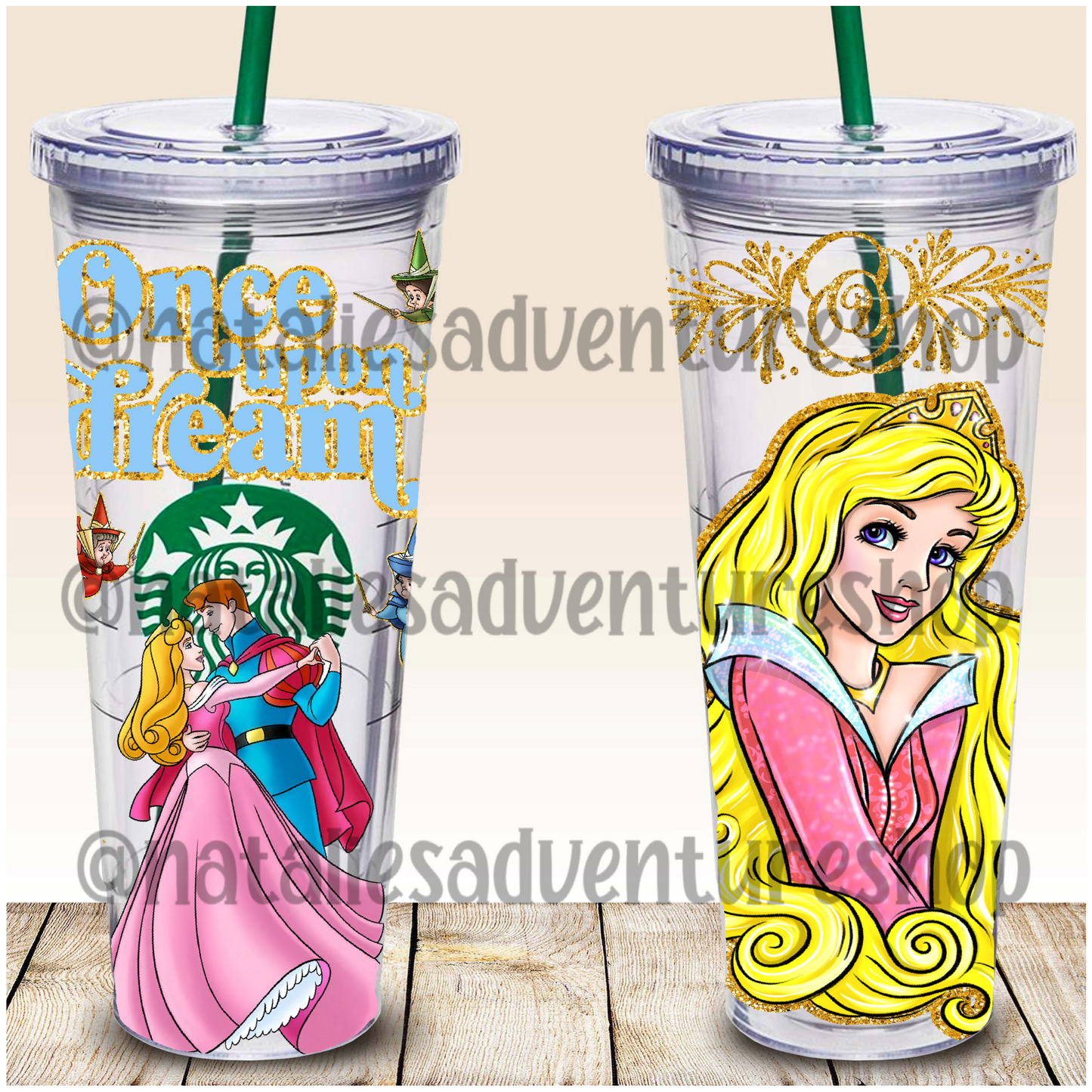 *Pre-Order* Princess 24oz Snowglobe Tumbler