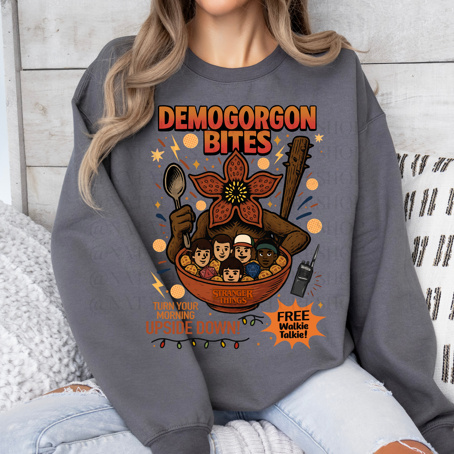 *Pre-Order* Demogor Bites Cereal Crewneck