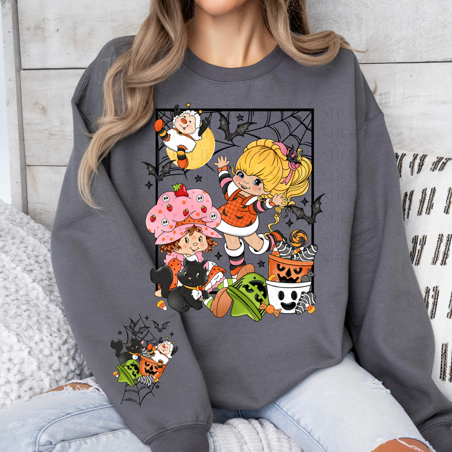 *Pre-Order* Strawberry Brite Halloween Crewneck