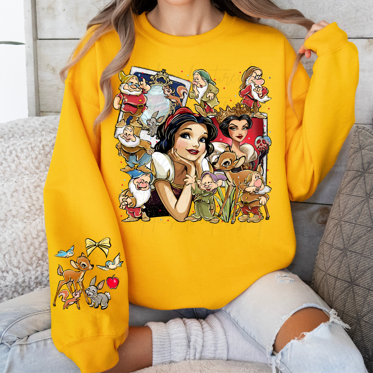 *Pre-Order* Snow Princess Cartoon Crewneck