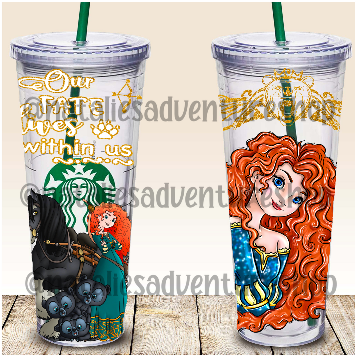 *Pre-Order* Princess 24oz Snowglobe Tumbler