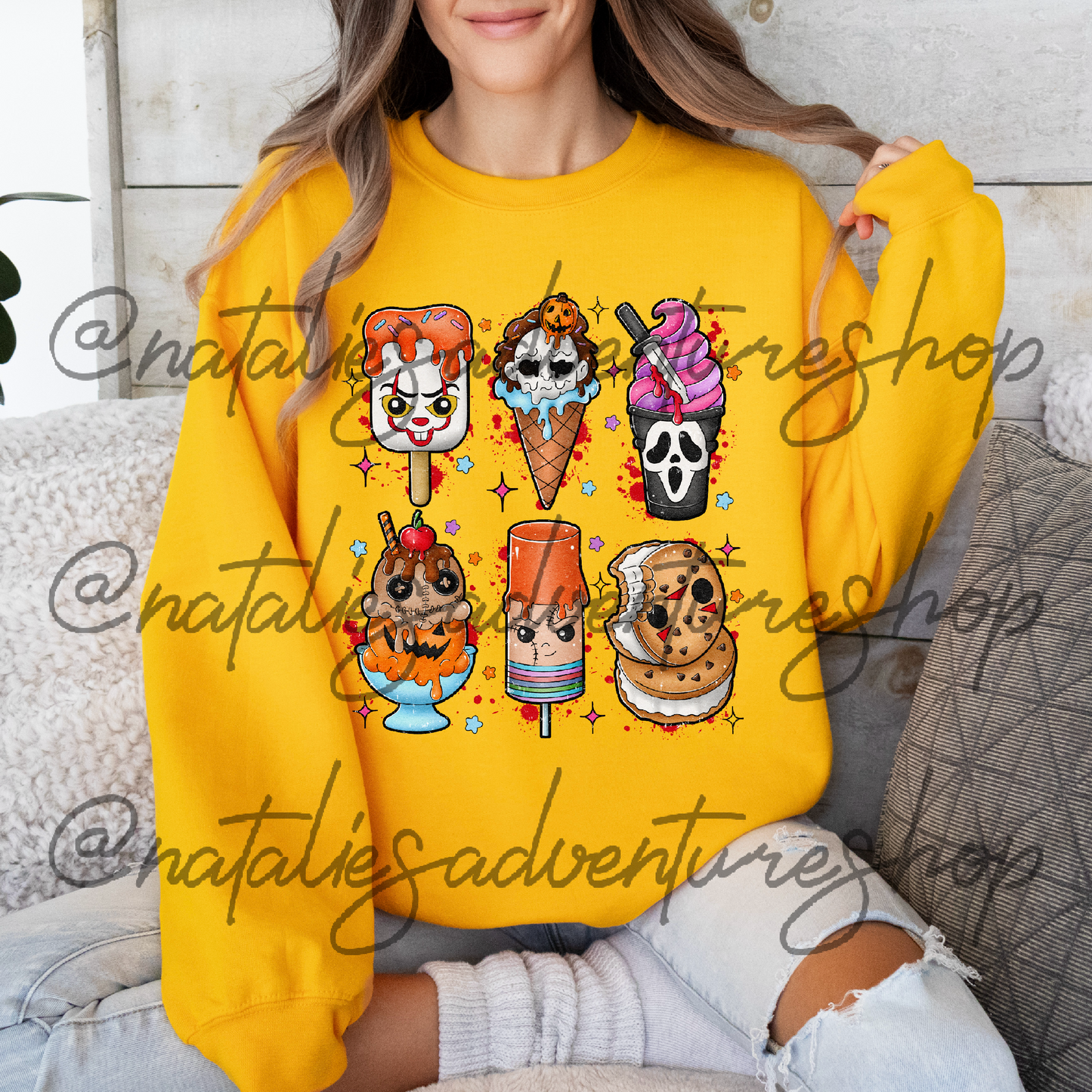 *Pre-Order* Horror Pops Crewneck