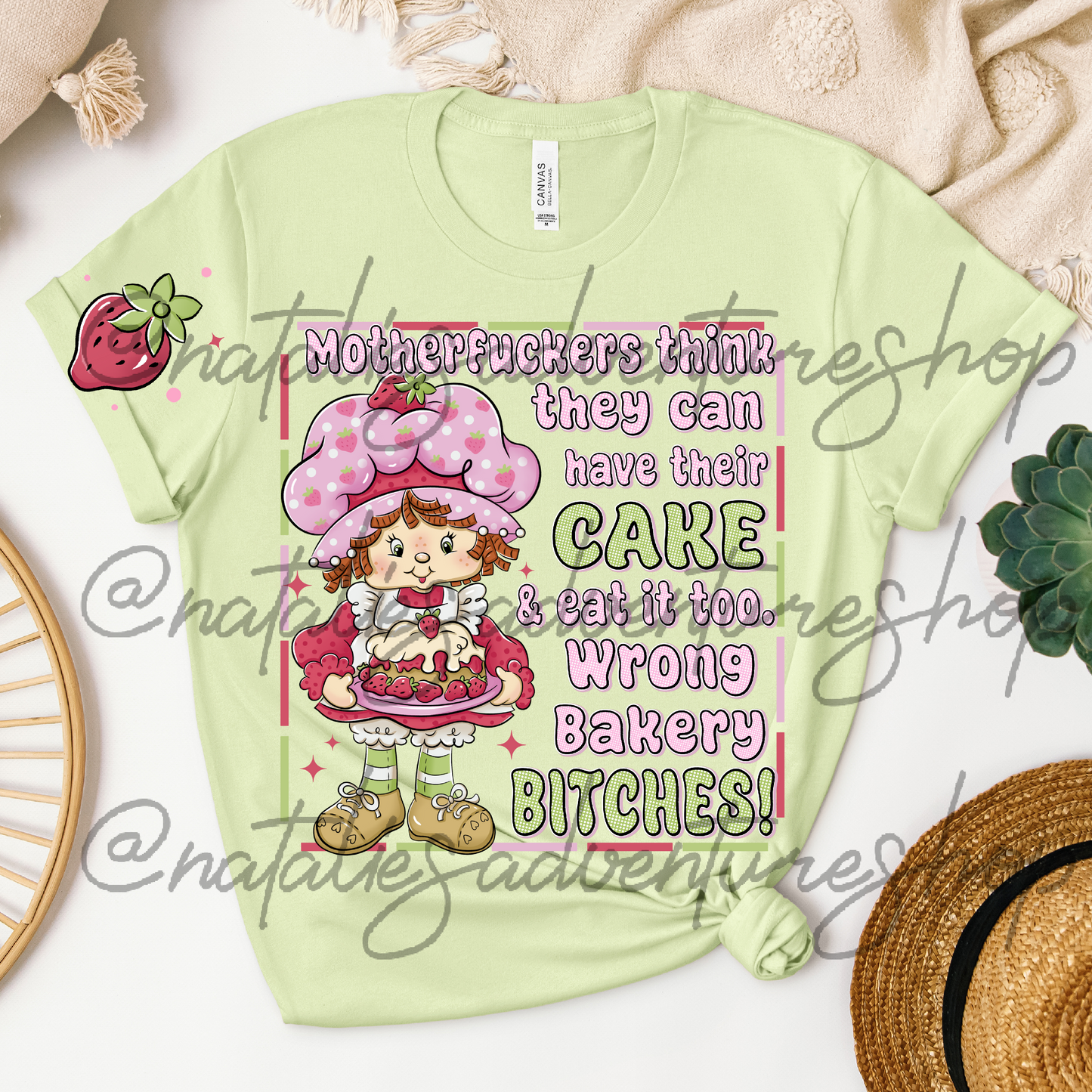 *Pre-Order* Strawberry Wrong Bakery T-Shirts