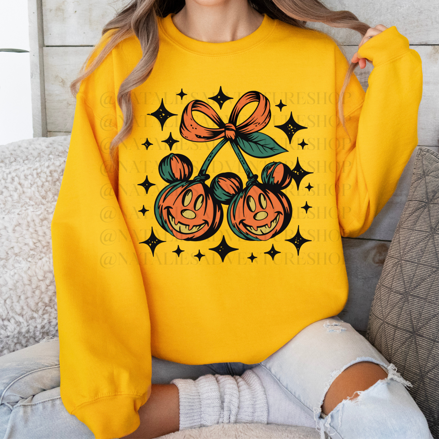 *Pre-Order* Pumpkin Cherries Crewneck