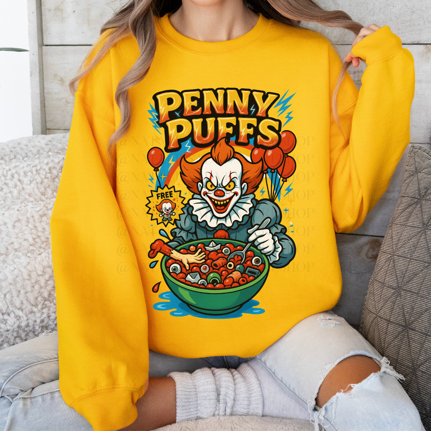 *Pre-Order* Penny Puffs Cereal Crewneck