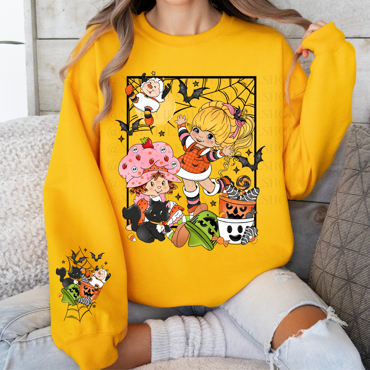 *Pre-Order* Strawberry Brite Halloween Crewneck
