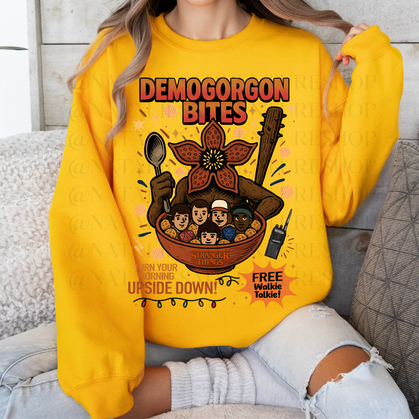 *Pre-Order* Demogor Bites Cereal Crewneck