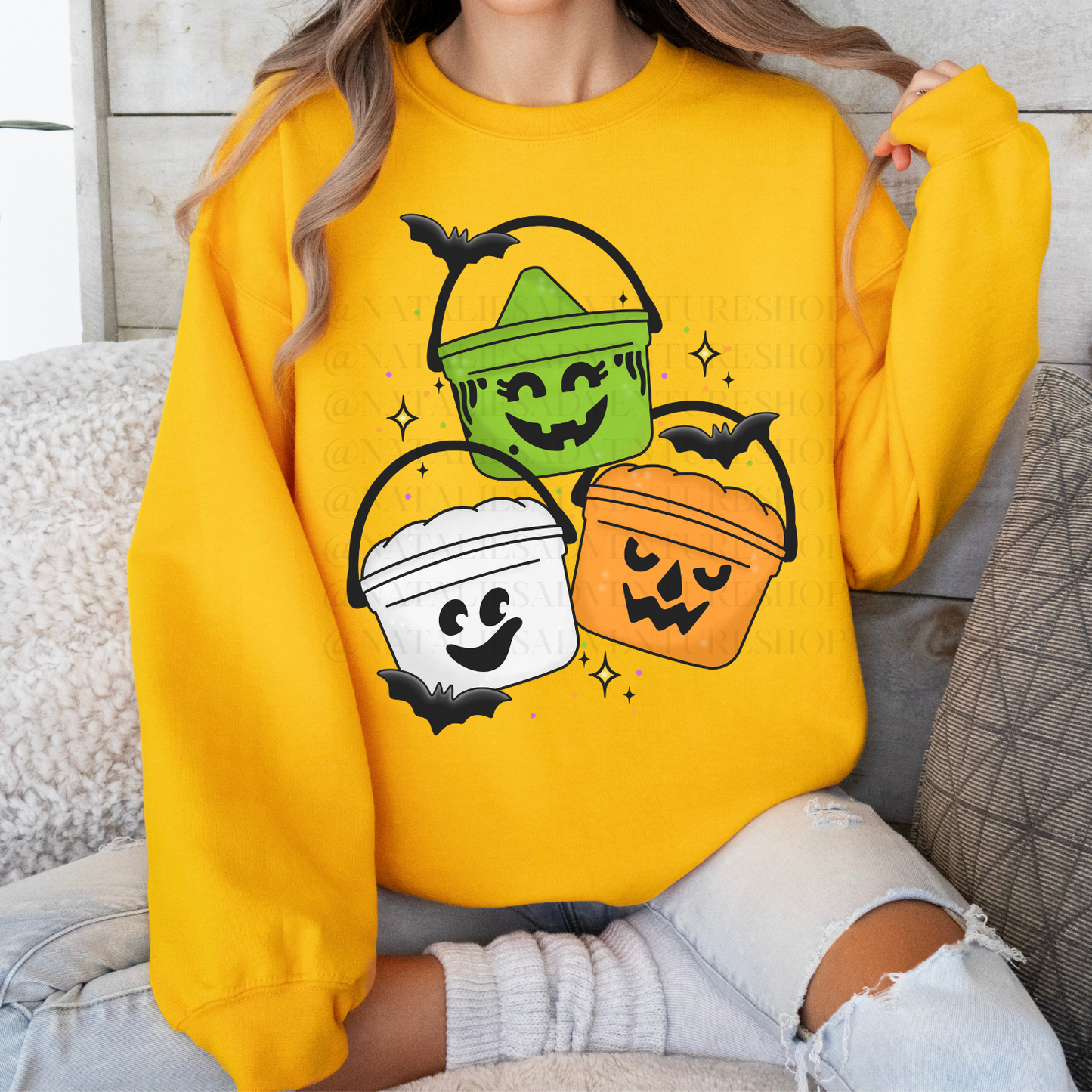 *Pre-Order* Halloween Buckets Crewneck