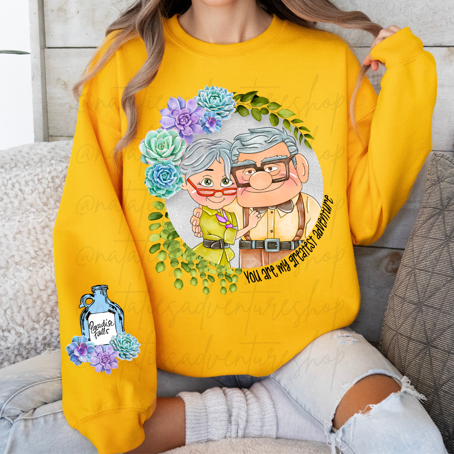 *Pre-Order* Adventure Succulents Crewneck