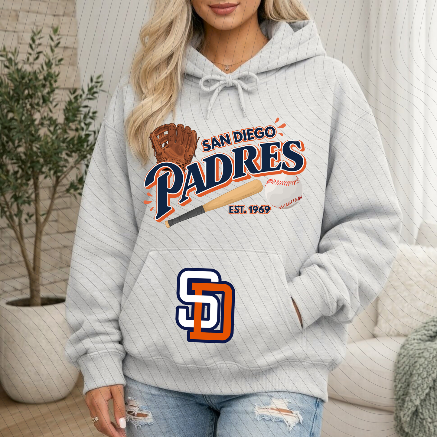 *Pre-Order* Retro SDP Hoodie/Crewneck