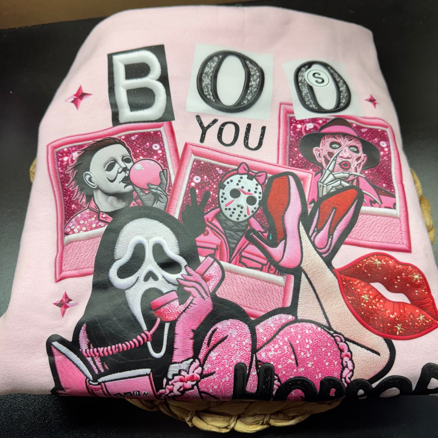 *READY TO SHIP* Small Boo you Horrr Crewneck