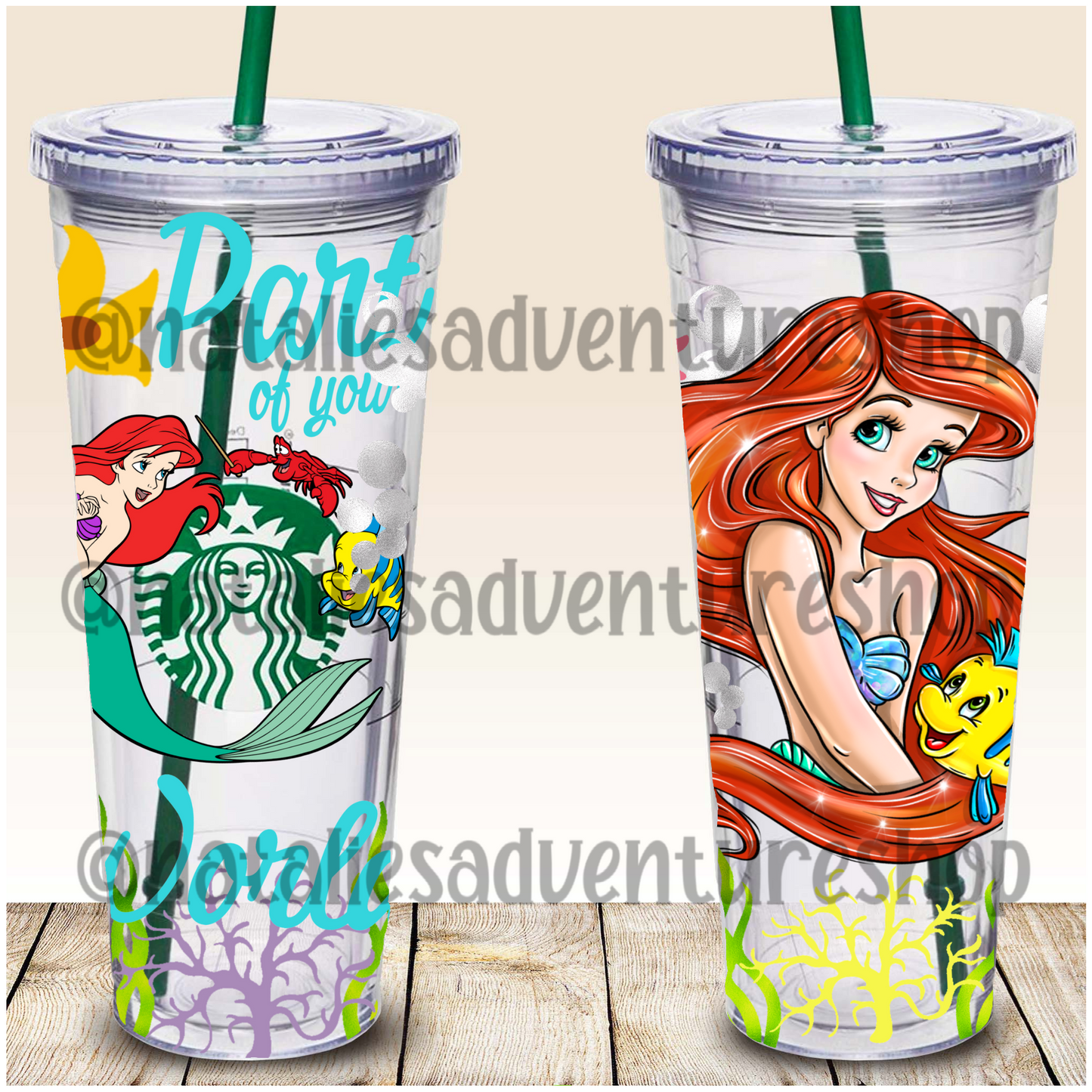 *Pre-Order* Princess 24oz Snowglobe Tumbler