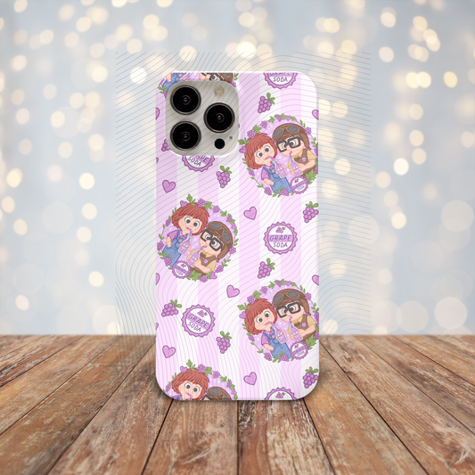 *Pre-Order* C + E Grape Soda Glossy Hard Shell Phone Case