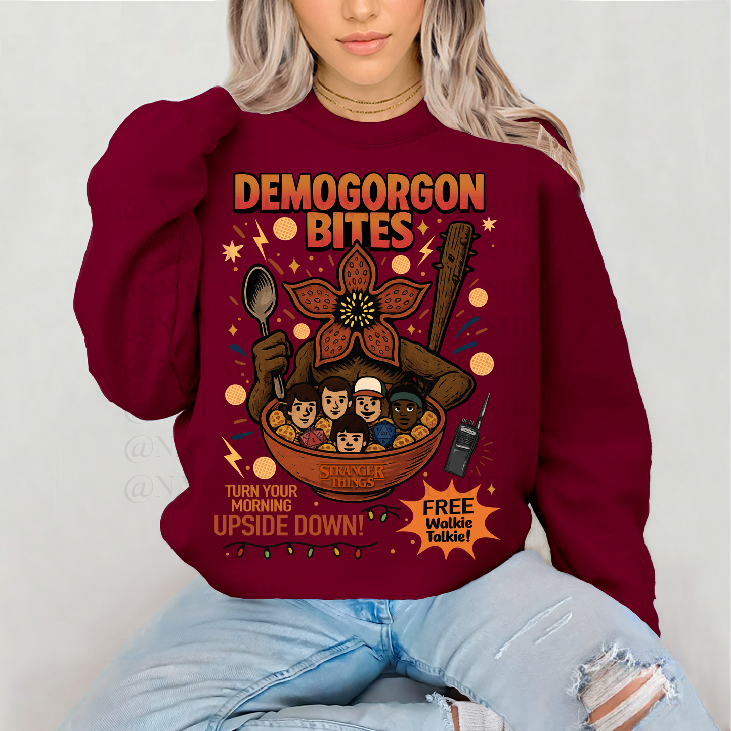 *Pre-Order* Demogor Bites Cereal Crewneck