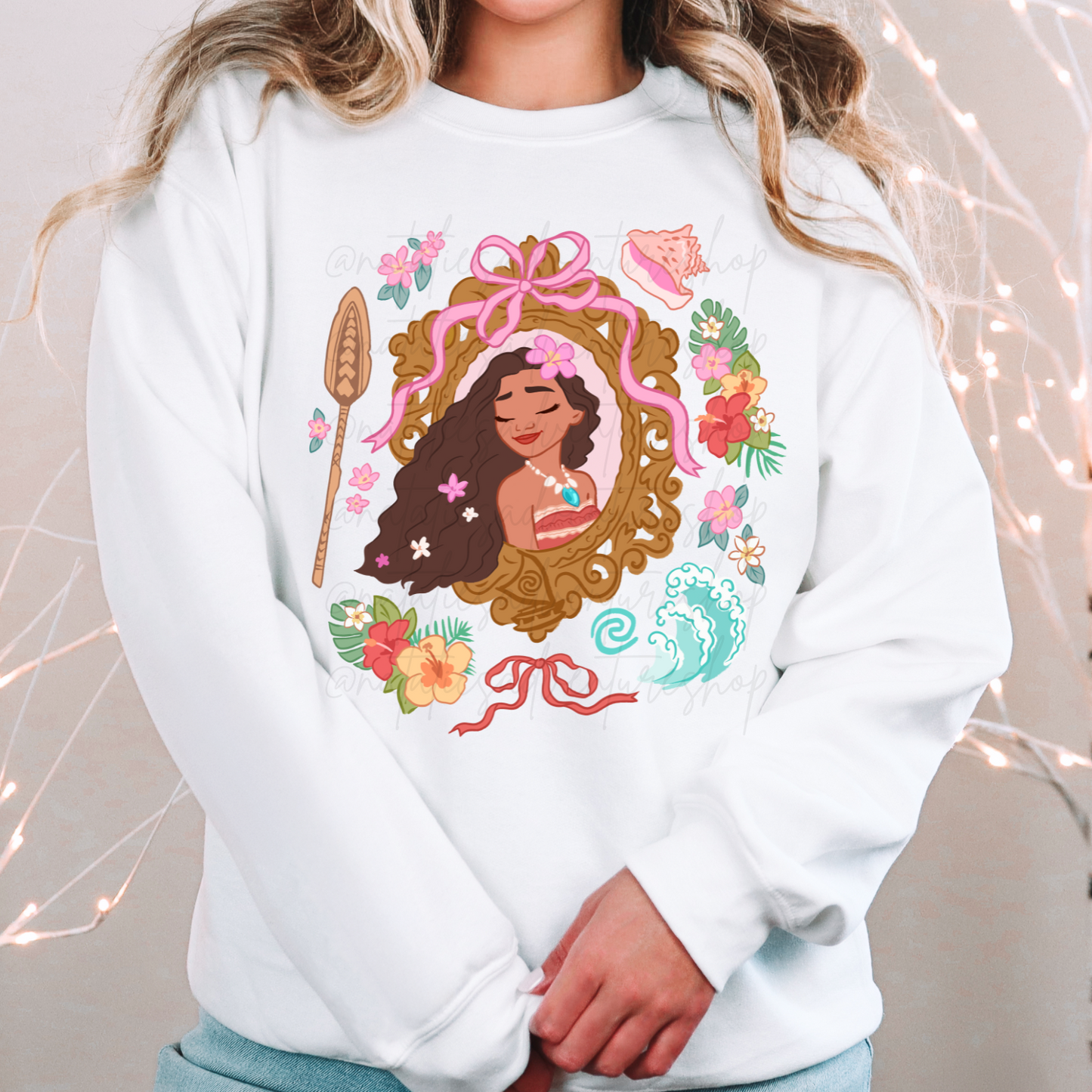 *Pre-Order* Wavefinder Portrait Princess Crewneck