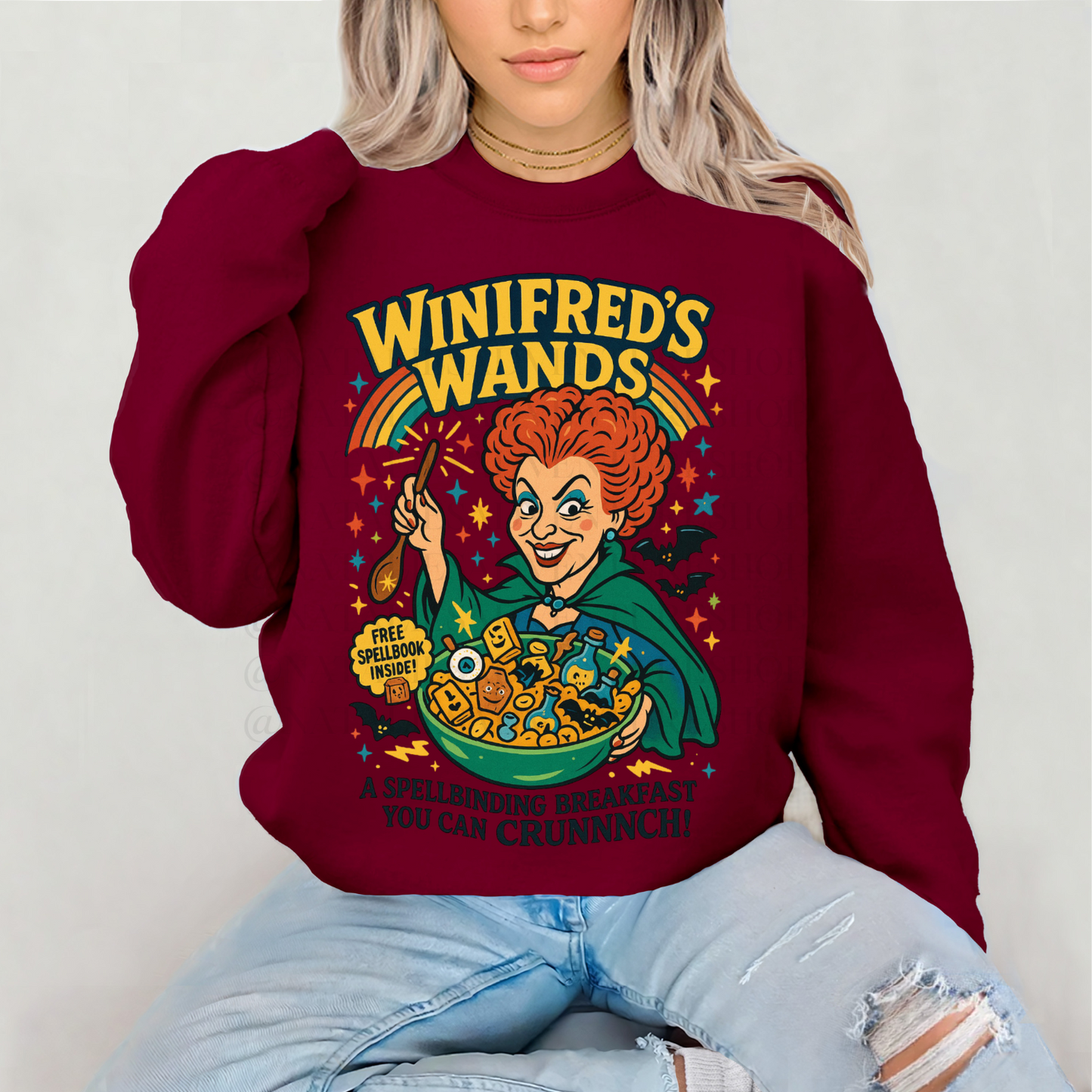 *Pre-Order* Winifred Wands Cereal Crewneck