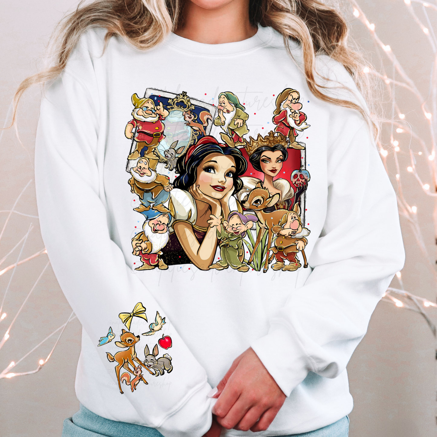 *Pre-Order* Snow Princess Cartoon Crewneck