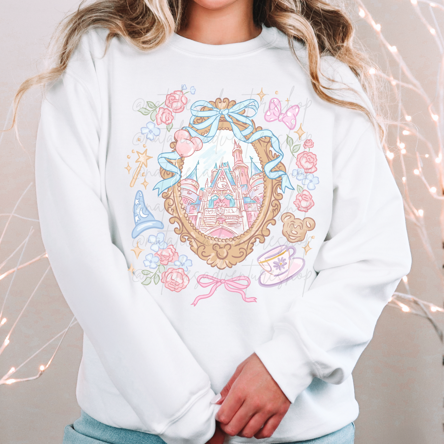 *Pre-Order* Castle Magic Cartoon Crewneck