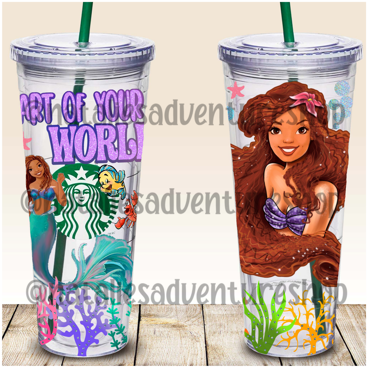 *Pre-Order* Princess 24oz Snowglobe Tumbler