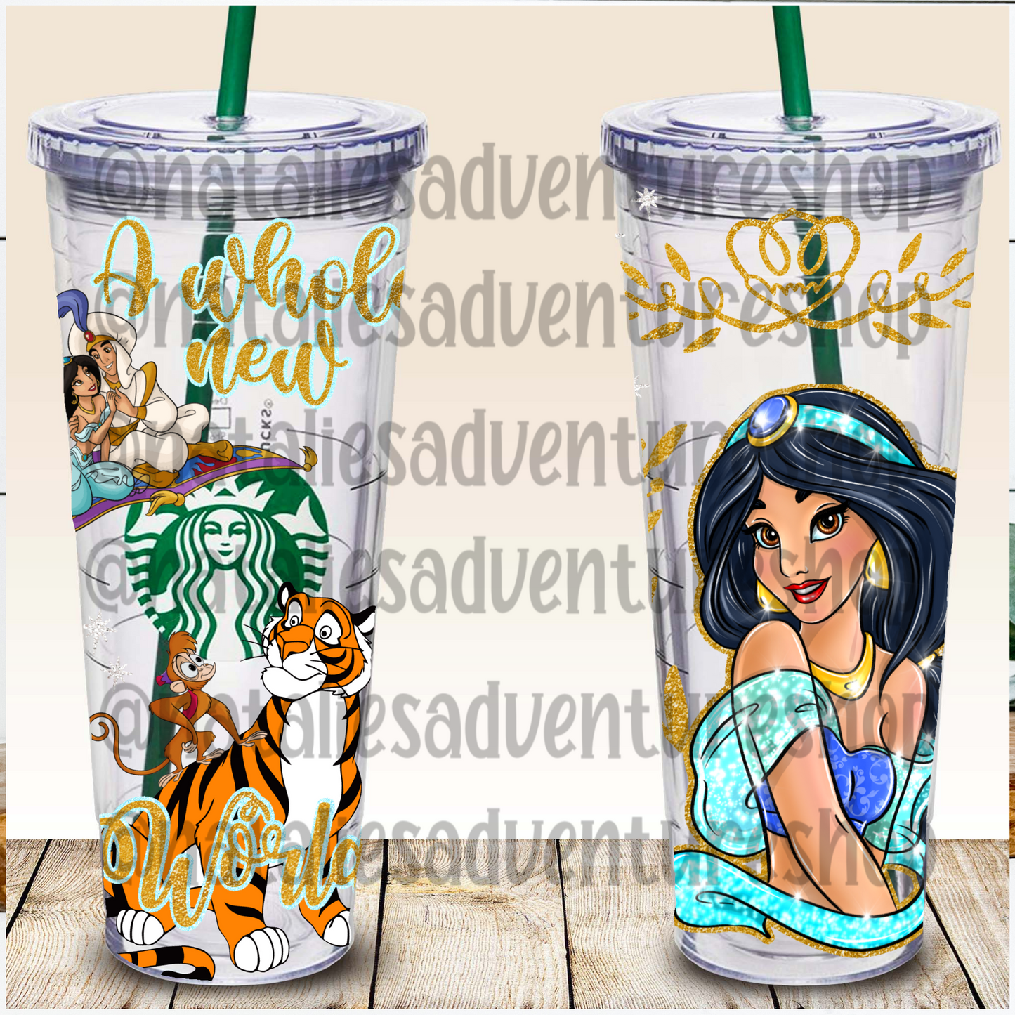 *Pre-Order* Princess 24oz Snowglobe Tumbler