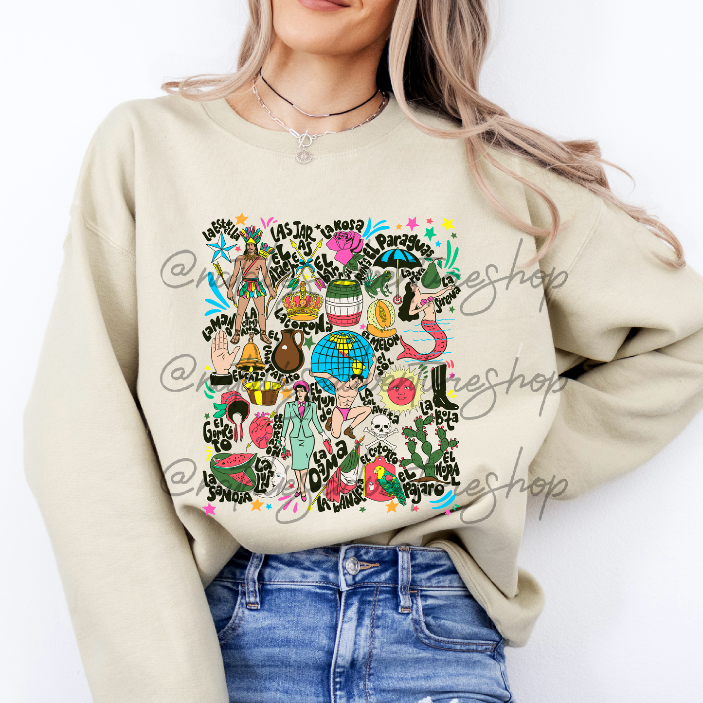 *Pre-Order* Loteria Crewneck