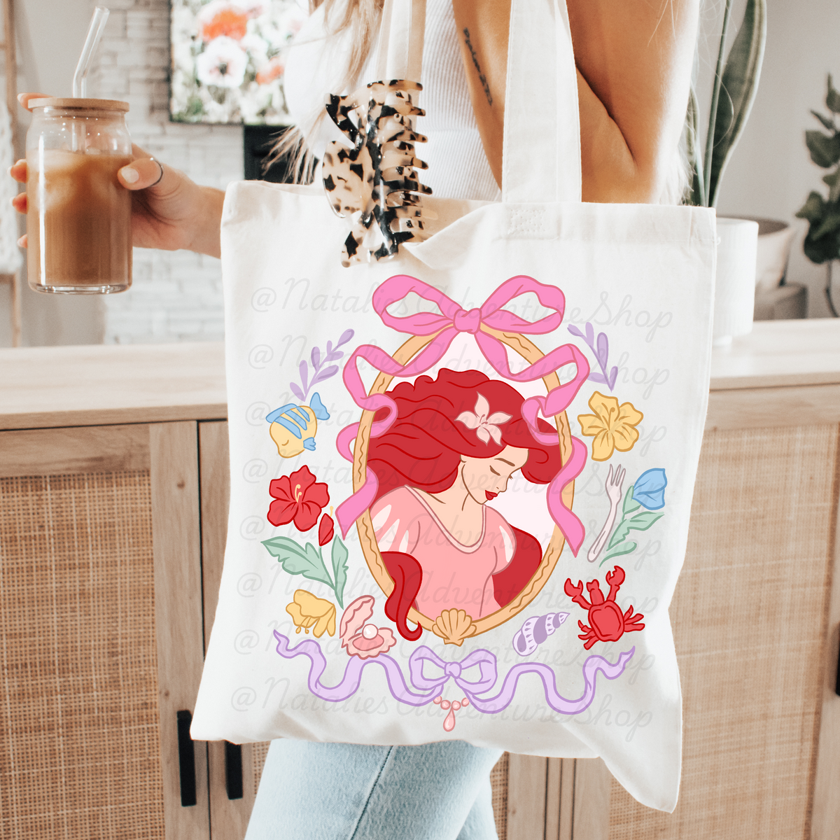 *Pre-Order* Princess Frames Canvas Tote Bags