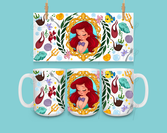 *PRE-ORDER* Baby Mermaid 15oz Ceramic Mug
