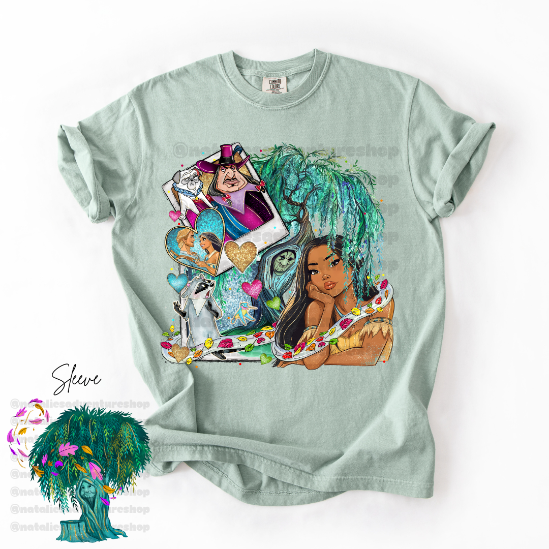 *Pre-Order* Poca Princess Cartoon T-Shirt (Comfort Colors)