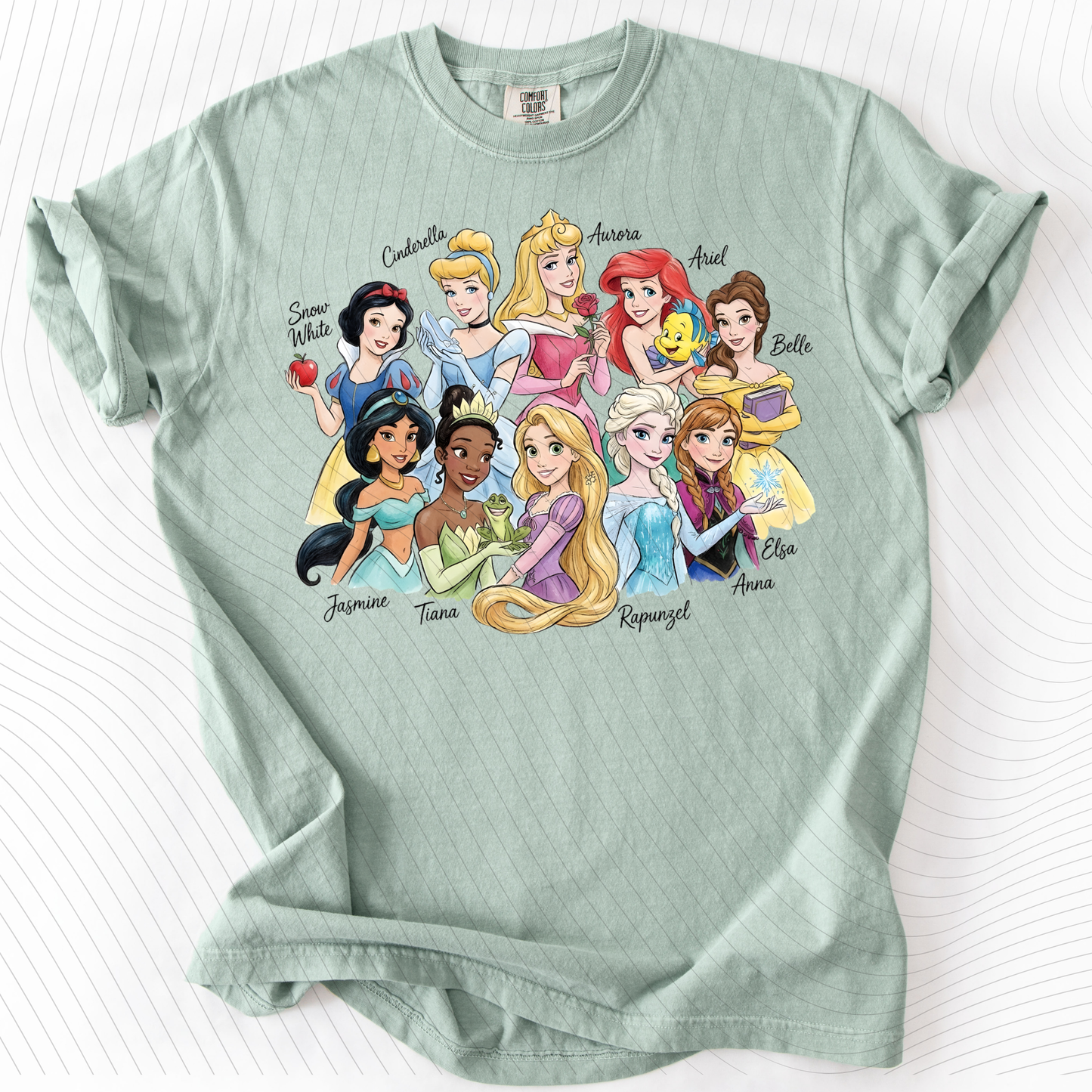 *Pre-Order* Princesses T-Shirt(Comfort Colors)