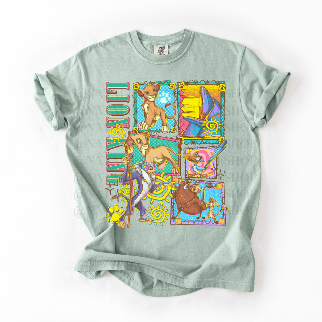 *Pre-Order* 90's Lion T-Shirt (Comfort Colors)