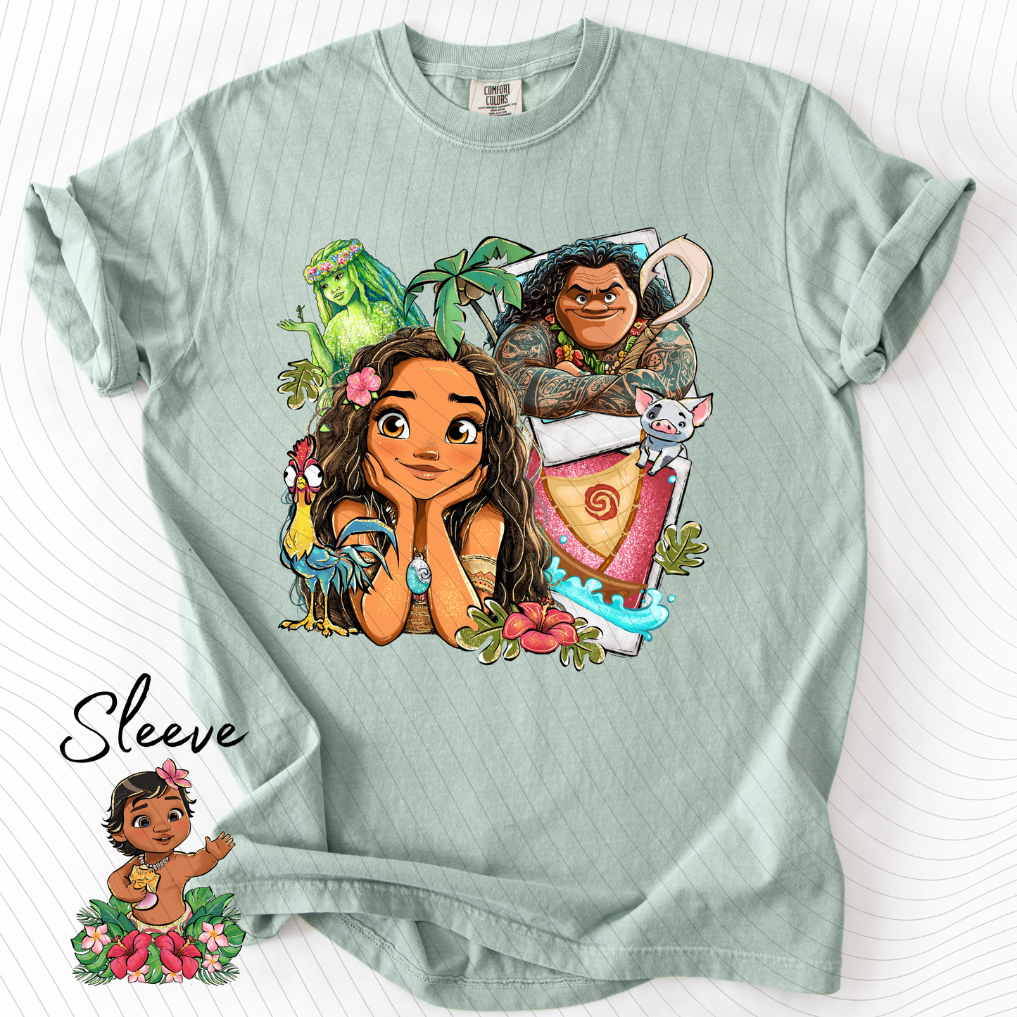 *Pre-Order* Poly Princess Cartoon T-Shirt (Comfort Colors)