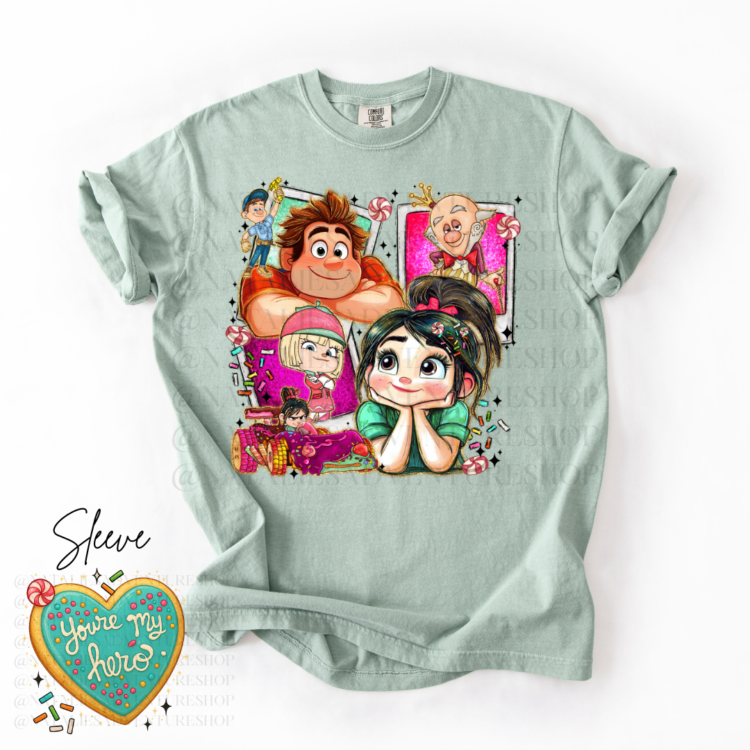 *Pre-Order* Vanellope T-Shirt (Comfort Colors)