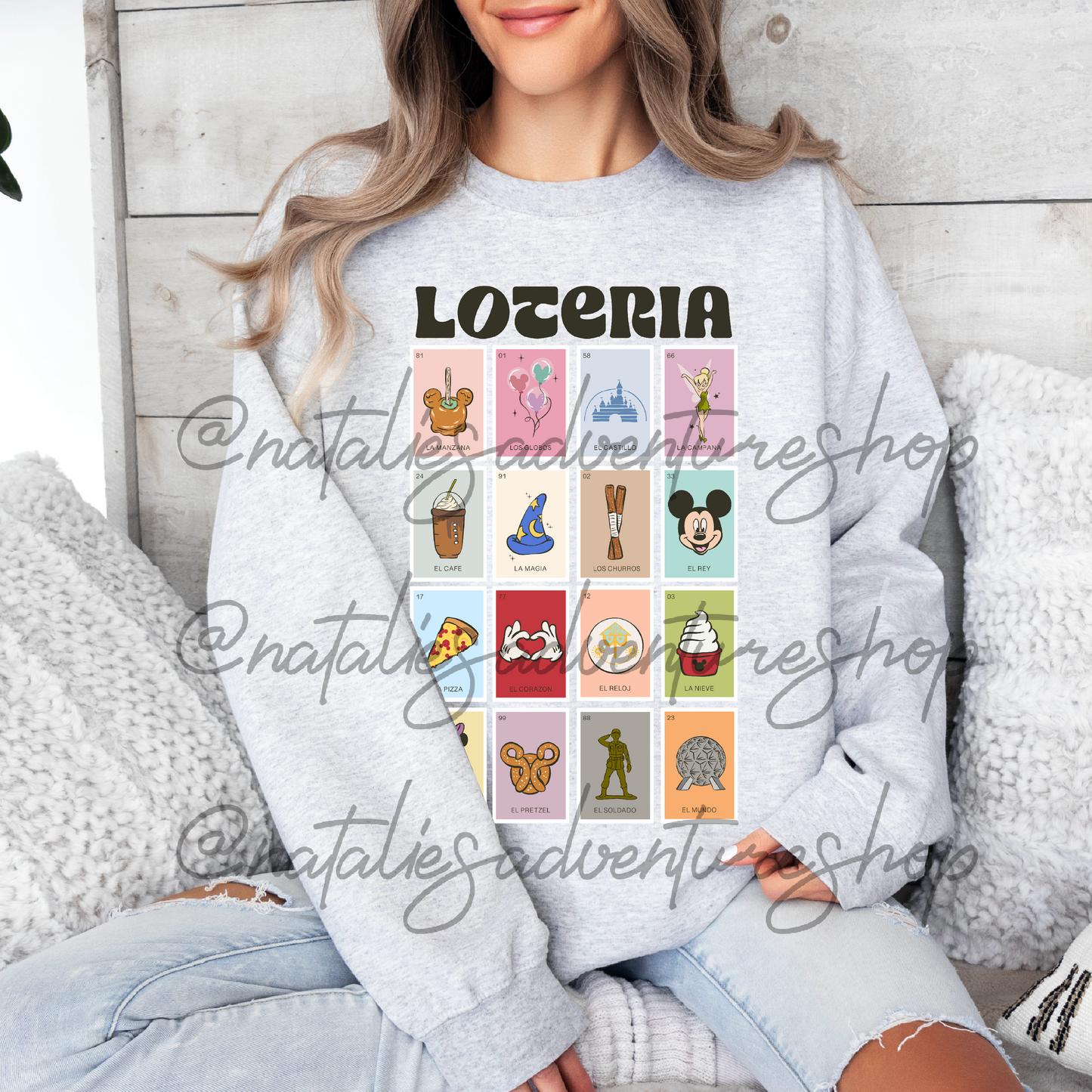 *Pre-Order* Magical Loteria Crewnecks