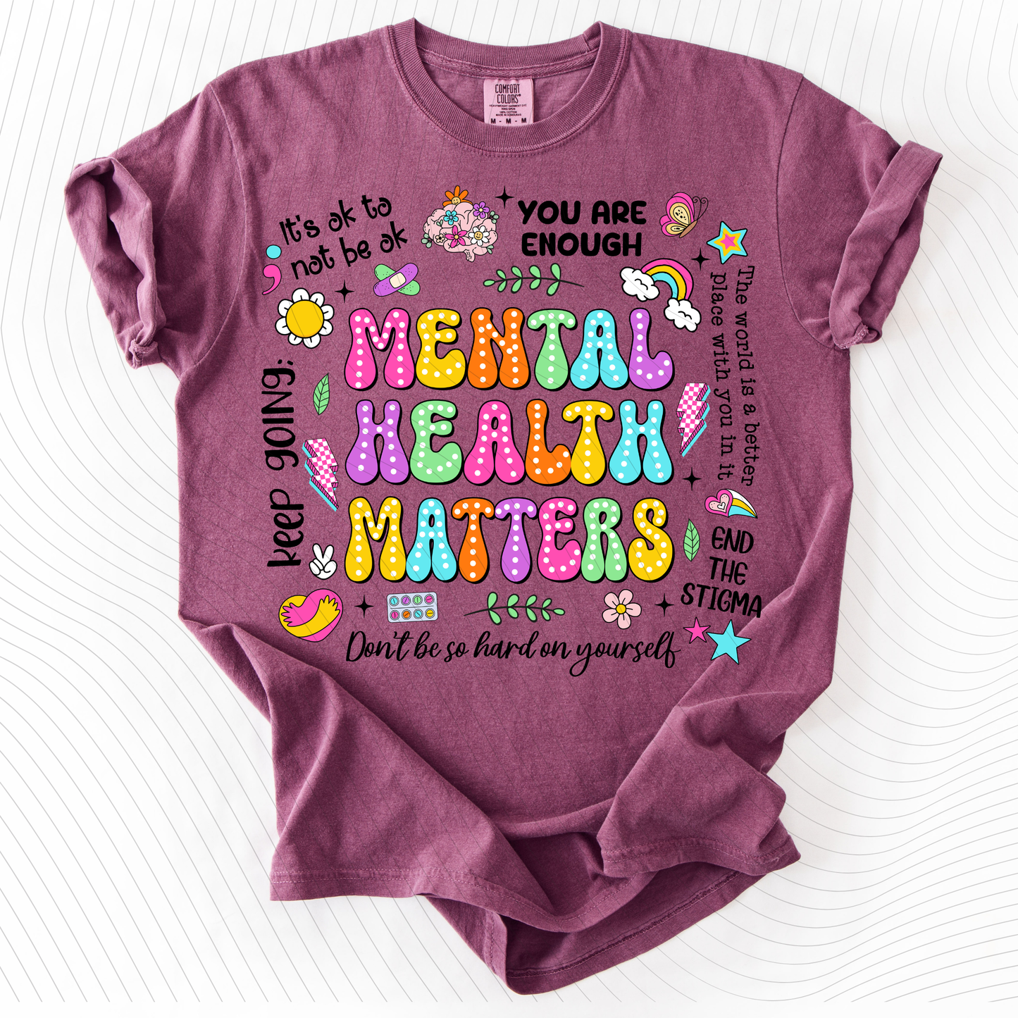 *Pre-Order* Mental Health Matters T-Shirt(Comfort Colors)