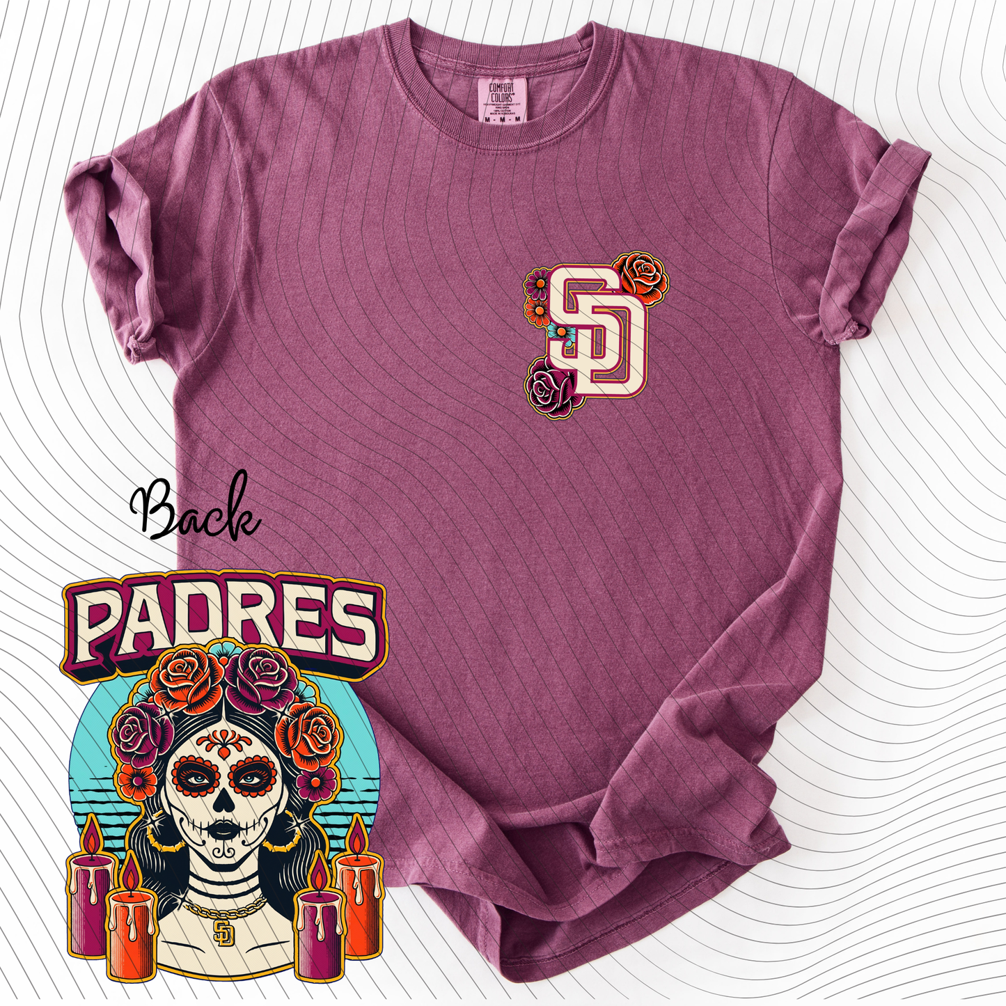 *Pre-Order* SD PADS CC Front Back T-Shirt(Comfort Colors)