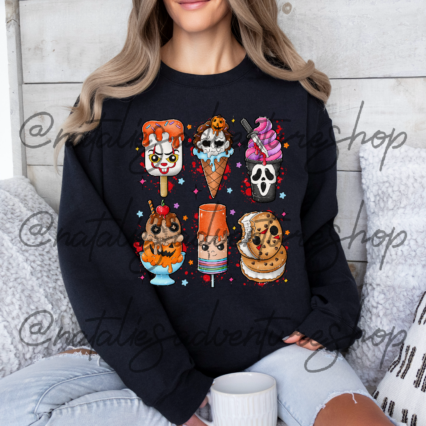 *Pre-Order* Horror Pops Crewneck