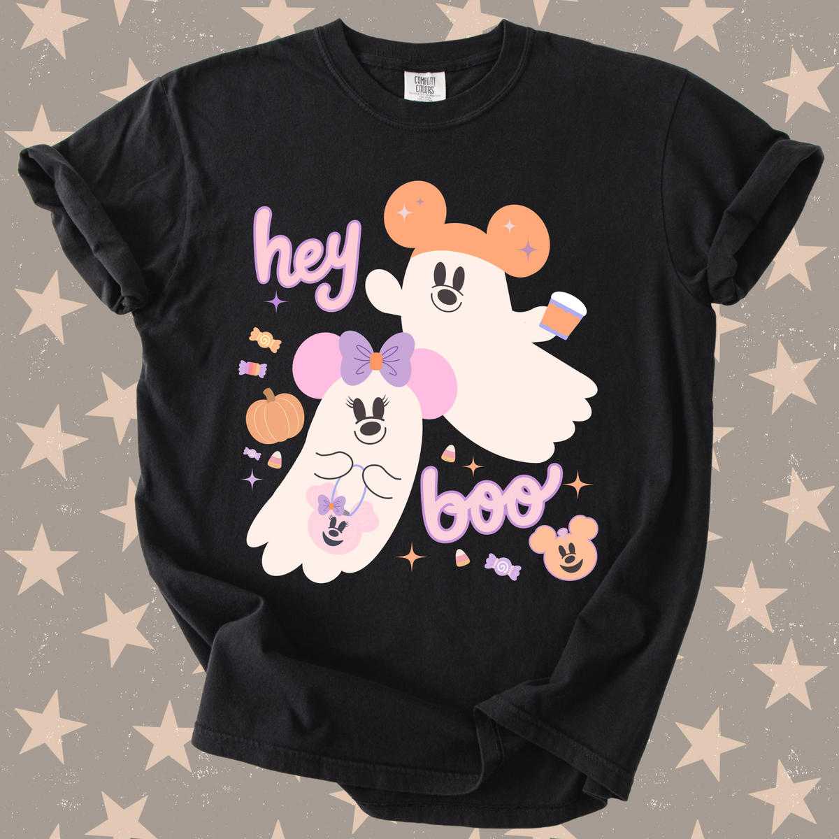 *Pre-Order* Hey Boo T-Shirt(Comfort Colors)