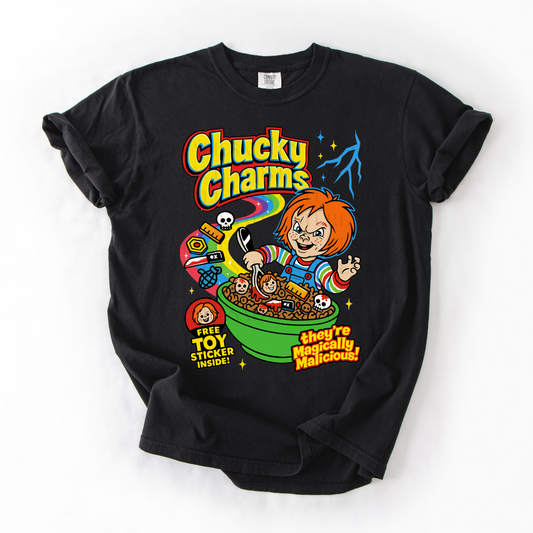*Pre-Order* Chucky Charms Cereal T-Shirt (Comfort Colors)