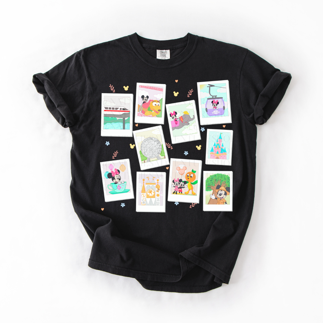 *Pre-Order* World Polaroids T-Shirt (Comfort Colors)
